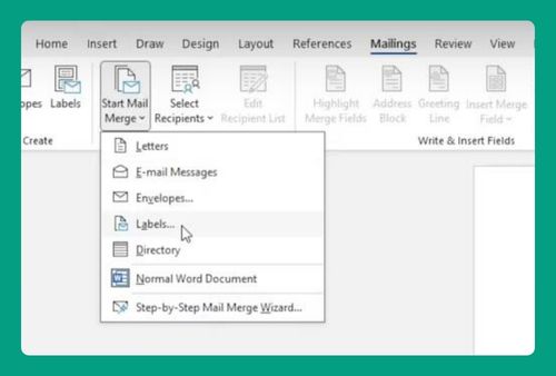 How to Import Labels From Excel to Word (Easiest Way in 2025)