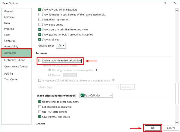 how to open large excel files without crashing