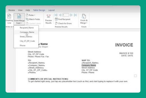 Import Data From Excel to Word Template (Easiest Way in 2024)