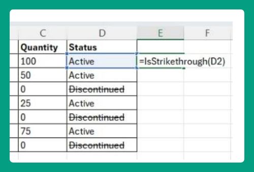 How to Filter Strikethrough in Excel (Easiest Way in 2025)