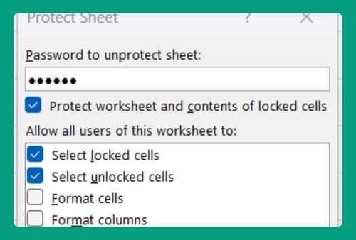 How to Password Protect Cells in Excel (Easiest Way in 2025)