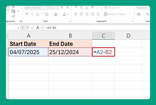 Date Subtraction in Excel (The Ultimate Guide for 2025)