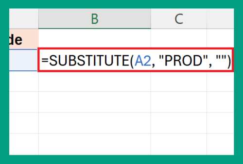 How to Subtract Text in Excel (Easiest Way in 2025)