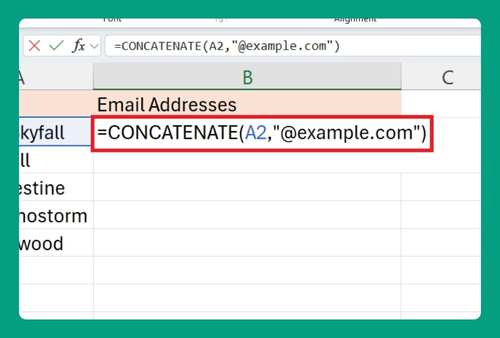 Convert Text to Email Addresses in Excel (Easiest Way in 2025)