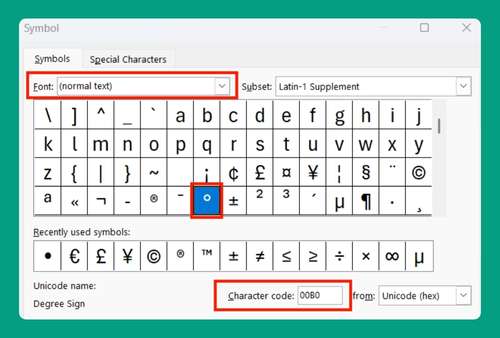 Degree Symbol in Excel (The Ultimate Guide for 2025)