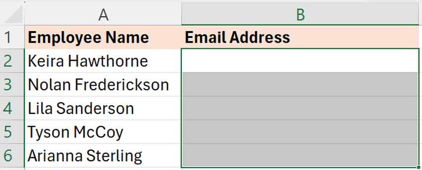 validate email address in excel
